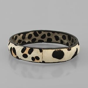 Leopard & Cheetah Bangle Bracelet